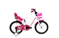 Kids bike Capriolo VIOLA 16", white/pink