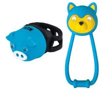 Bike lights KLS Animal, blue, set