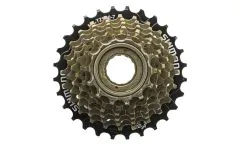 SHIMANO Multiple Freewheel MF-TZ500-7 7-speed 14-16-18-20-22-24-28T Without Spoke Protector